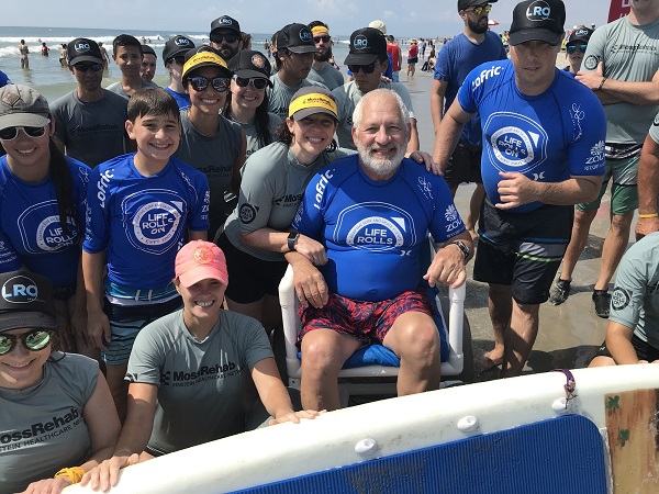 Paul Peacock and a team of volunteers