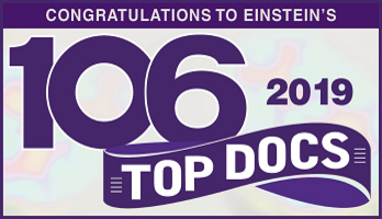 Congratulations to Einstein's 106 2019 Top Docs